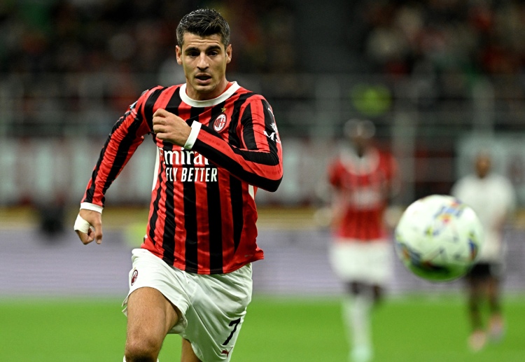 AC Milan's Alvaro Morata aims to show a top display in their opening match against Liverpool in the Champions League