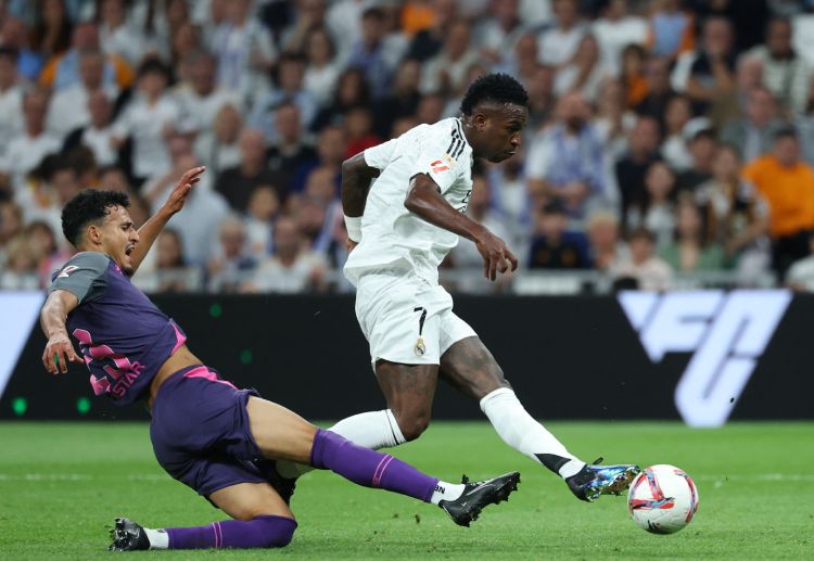 Vinicius Junior scored on the 78th minute of Real Madrid's 4-1 win against Espanyol