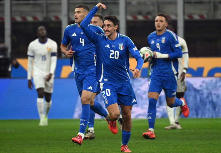 Skor akhir UEFA Nations League: Italia 1-3 Prancis