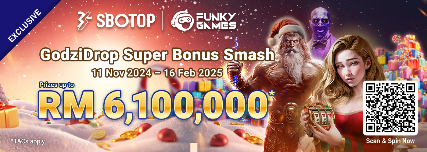 Funky Games GodziDrop Super Bonus Smash