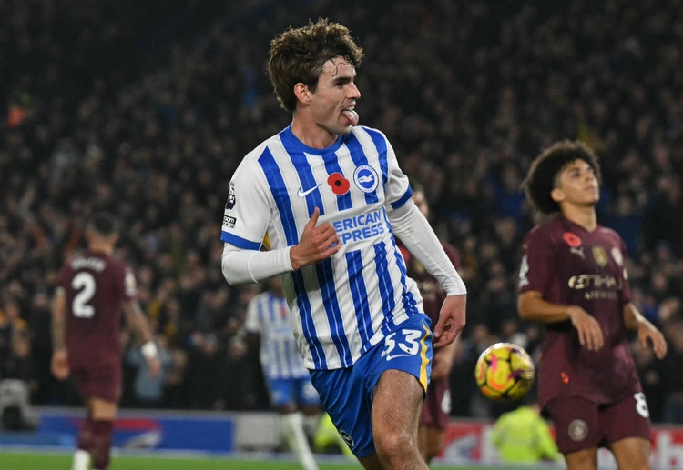 Brighton tạm vươn lên vị trí thứ 4 BXH Premier League sau chiến thắng trước Man City