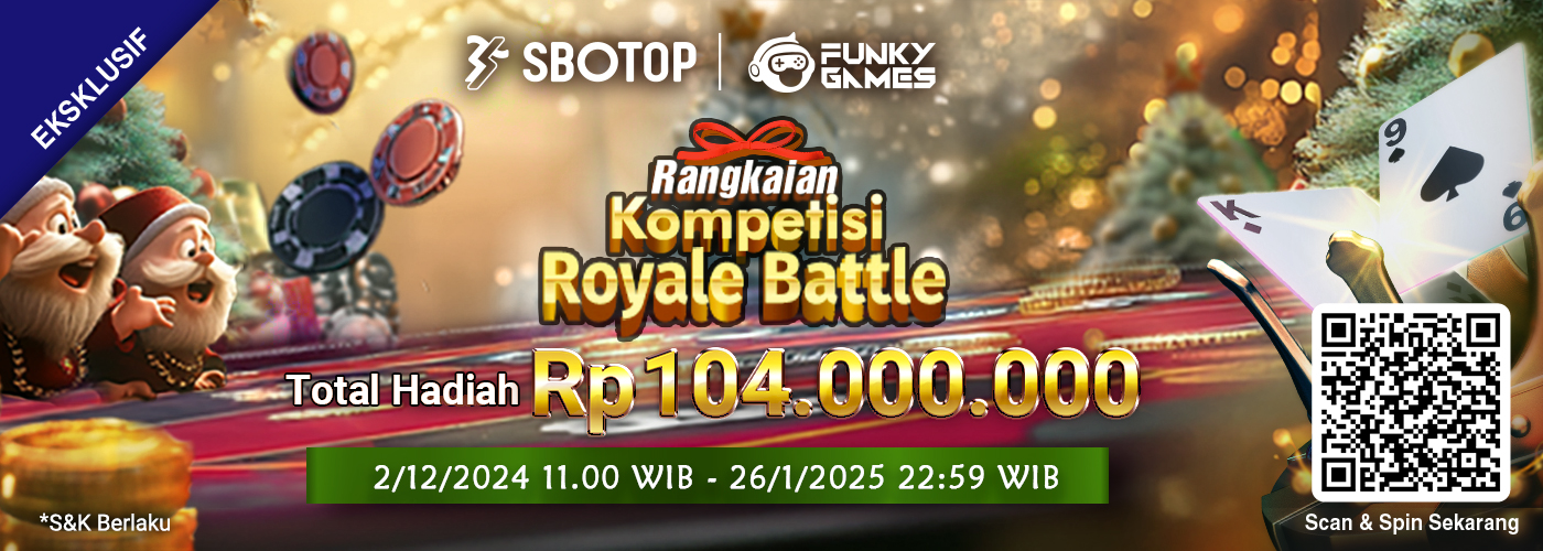 Rangkaian Kompetisi Royale Baccarat Funky Games