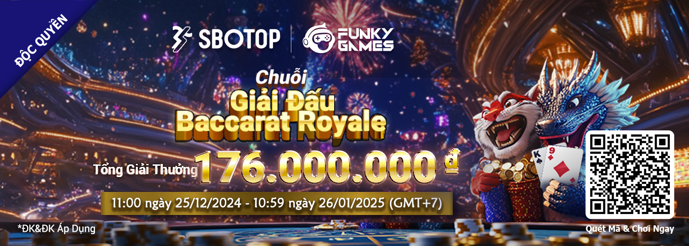 Funky Games Chuỗi Giải Đấu Baccarat Royale