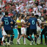 Emotions ran high as Inter Milan and River Plate players got into a skirmish after their Club World Cup game