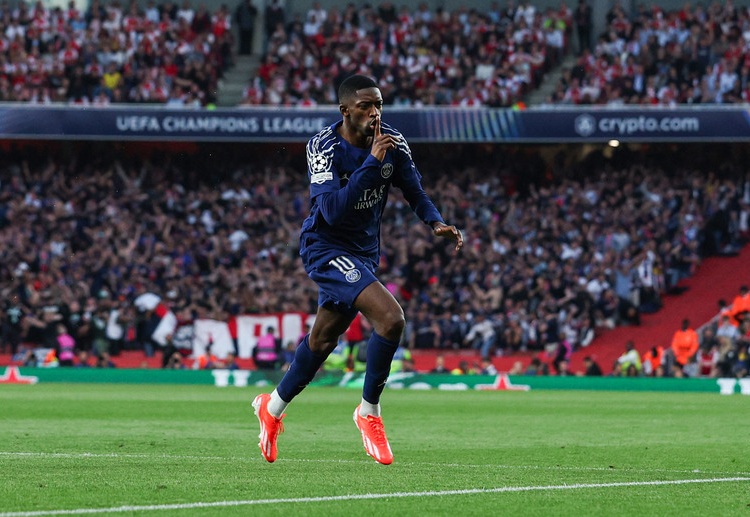 Ousmane Dembélé looked fit and ready to take his place in the Club World Cup final