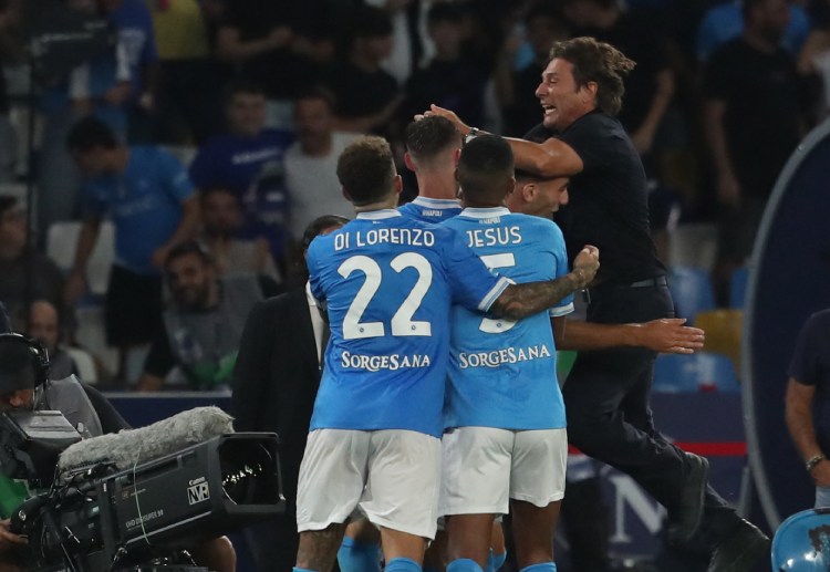 Antonio Conte’s Napoli have triumphed in every one of their four Serie A matches so far