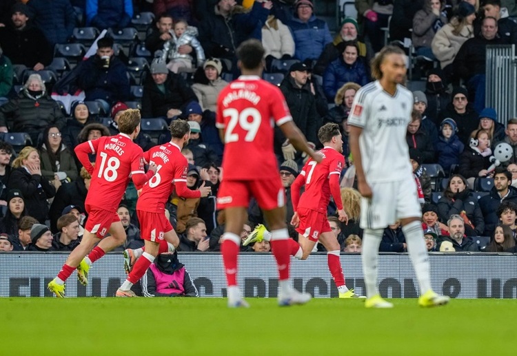 Statistik Fulham di FA Cup