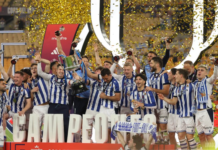 Statistik Real Socieadad di final Copa del Rey