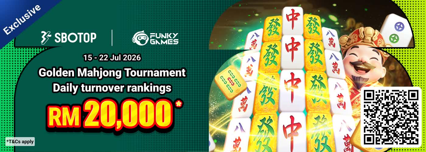 Funky Games Golden Mahjong Tournament